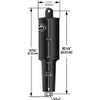 Order LENCO  15122-001  12v 1-1/4" Stroke 5 Lobe Actuator - 5/16" - 3/8"