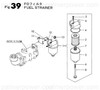 Order YANMAR 124220-35270 Gasket, Strainer