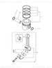 Order YANMAR 727672-23601 Metal Assy,Crank Pin