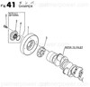 Order YANMAR 24321-000850 O-Ring, 1Ag85.0