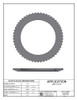 Alto Products 023760 Steel Clutch Plate Bw71/72 P/P