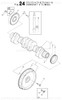 Order YANMAR 126683-21200 Gear, Crankshaft