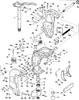 EVINRUDE-JOHNSON 915114 Bracket, Power Steering Cyl. To Swivel Bracke