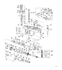 EVINRUDE-JOHNSON 982155 . Shift Hsg & Support Assembly