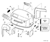 EVINRUDE-JOHNSON 284963 Decal Set