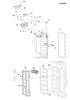 EVINRUDE-JOHNSON 356738 Spacer | Plenum To Center Frame