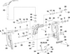 EVINRUDE-JOHNSON 356963 Swivel Bracket