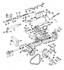EVINRUDE-JOHNSON 3852498 Nut, Pump To Bracket, Rear