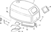 EVINRUDE-JOHNSON 5005093 Engine Cover Assy.