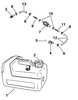 EVINRUDE-JOHNSON 5008625 Fuel Tank Assembly 12L