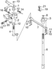 EVINRUDE-JOHNSON 5033790 Rod, Clutch - 25 In.