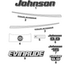 EVINRUDE-JOHNSON 5034478 Decal, Fuel Limitation