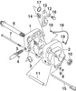 EVINRUDE-JOHNSON 5034593 Bracket, Clamp Port | "Blue" Color Models, New P/N For 2003 Model Year