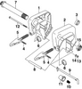 EVINRUDE-JOHNSON 5036287 Bracket, Clamp Stbd (White)