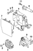 EVINRUDE-JOHNSON 5036700 Holder, Electric Parts
