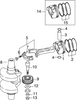 EVINRUDE-JOHNSON 5036830 Connecting Rod - No Paint