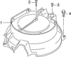 EVINRUDE-JOHNSON 5036888 Screw