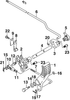 EVINRUDE-JOHNSON 5037517 Lever, Front Shift