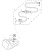 EVINRUDE-JOHNSON 766361 Fuel Hose & Primer Bulb | Us Epa Approved Fuel Hose Assembly