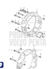 Order VOLVO PENTA 21044436 Flywheel Housing