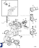 Order VOLVO PENTA 21157344 Hollow Screw