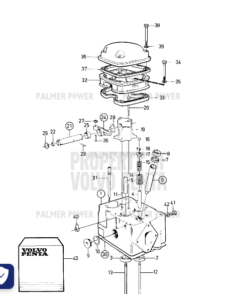 VOLVO PENTA 276035 De-Carbonizing Kit | Decarbonizing | PalmerPower