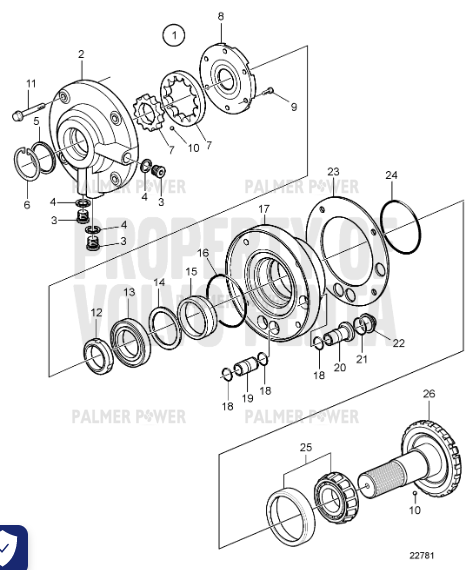 VOLVO PENTA 925262 O-Ring | PalmerPower