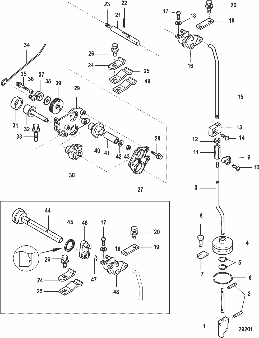 【Diagram】フリンジベスト ピンク MERCURY 803761 Bushing | PalmerPower