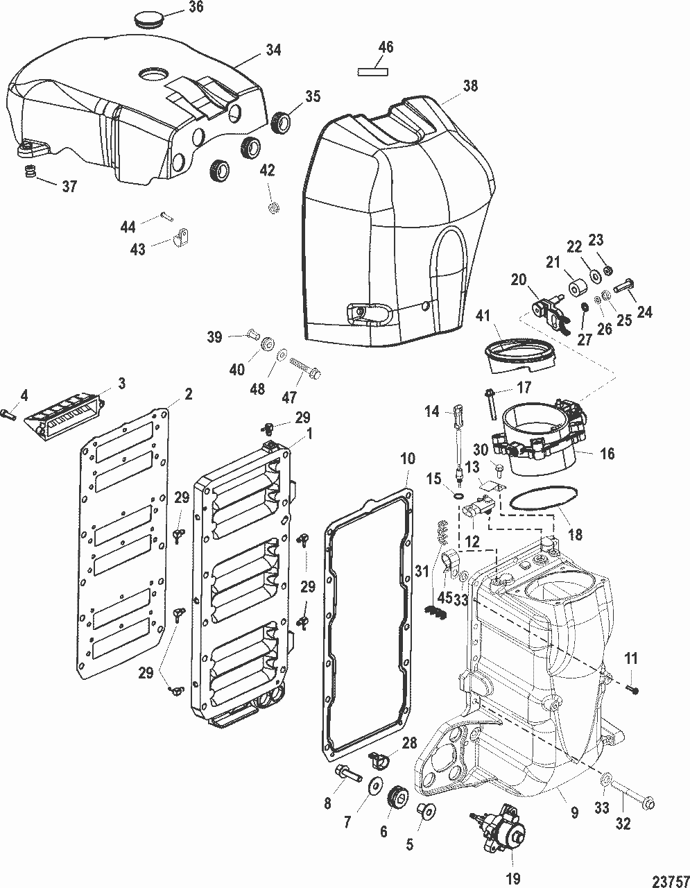 MERCURY 885594T05 Air Handler | PalmerPower