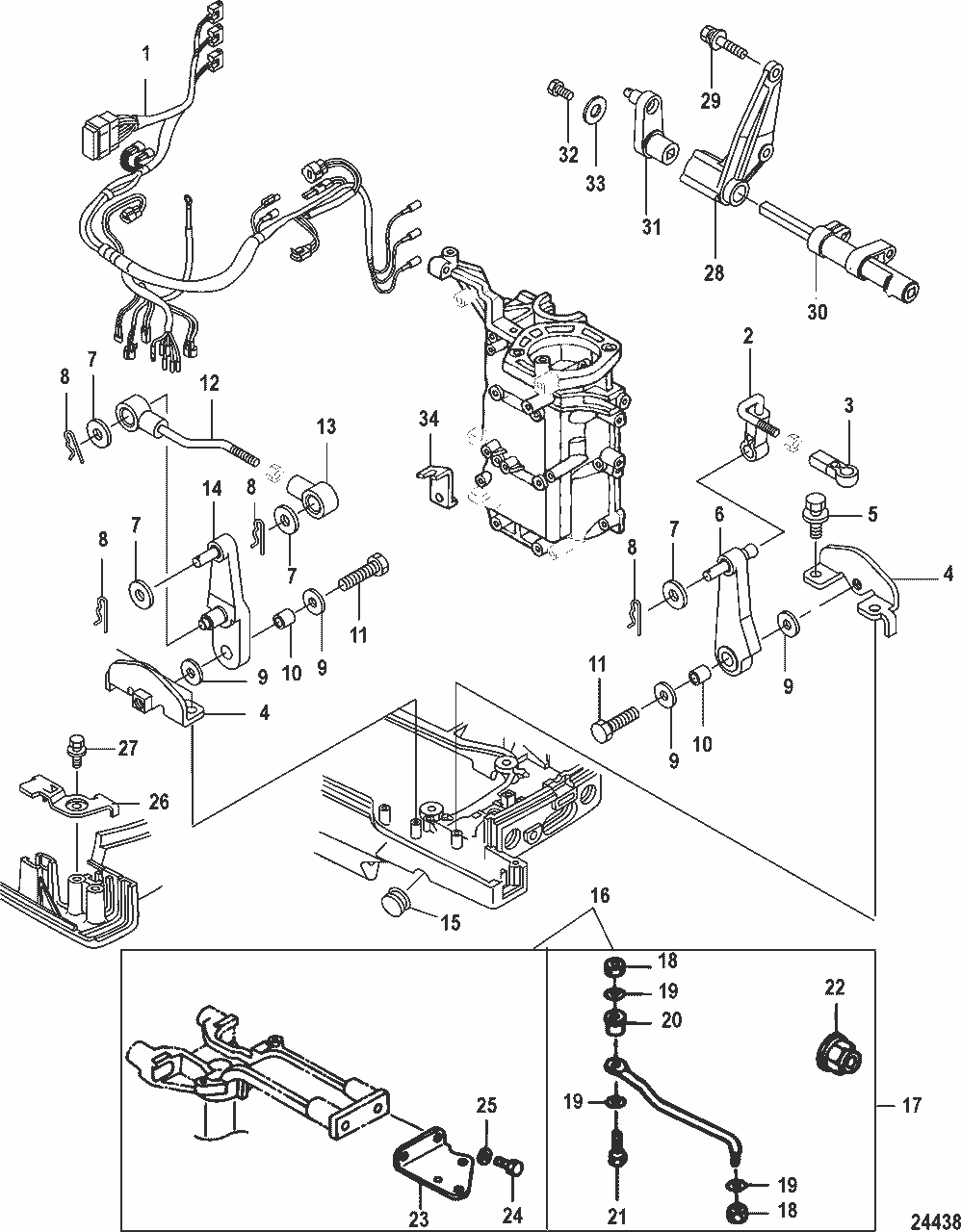 MERCURY 899696A01 Diagram Set-25/30 | PalmerPower