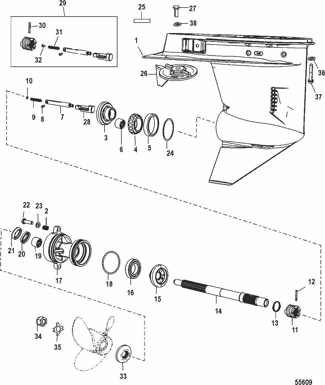 MERCURY 8M0084682 Pin | PalmerPower