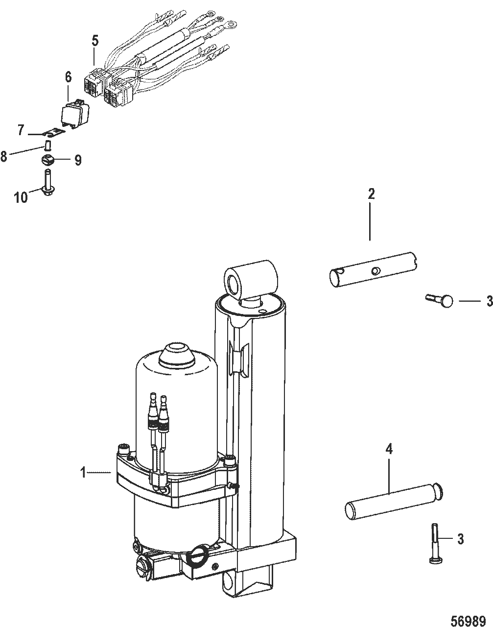 水引パーツ　meredithページ MERCURY 8M0092077 Wire Harness-Trim | PalmerPower