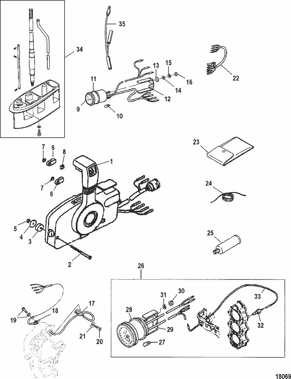 MERCURY 851875 Sender Trim | PalmerPower
