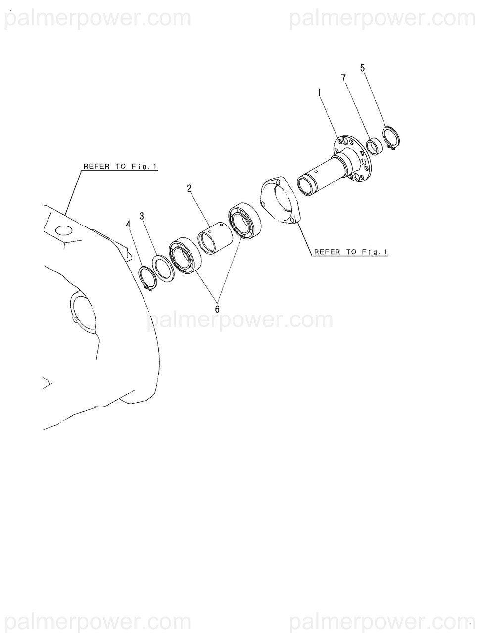 YANMAR 22242-000500 Ring, 50 | PalmerPower