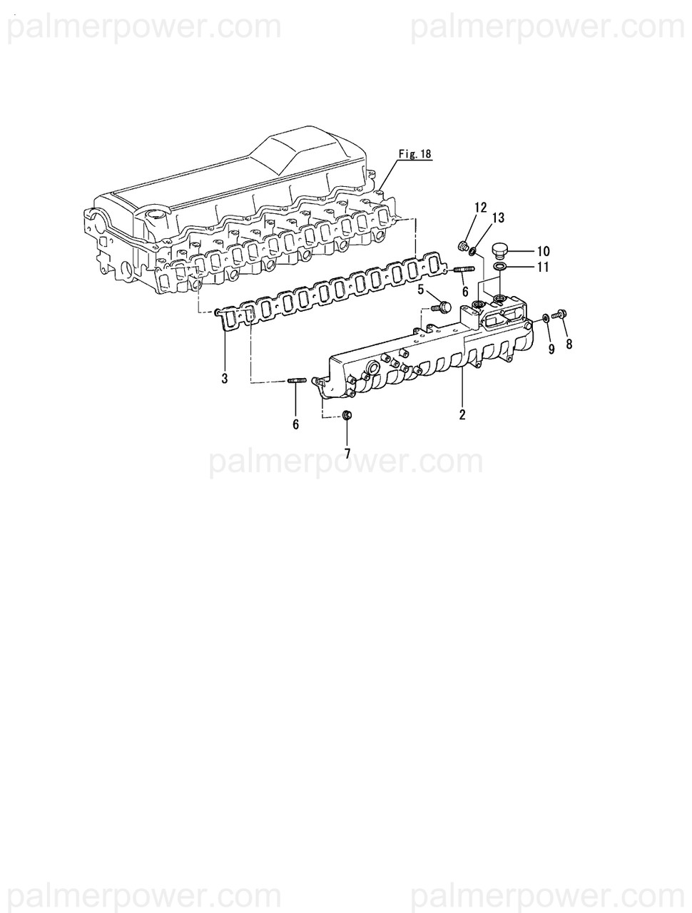 【なっお】②FB YANMAR 119775-12150 Gasket, Manifold | PalmerPower