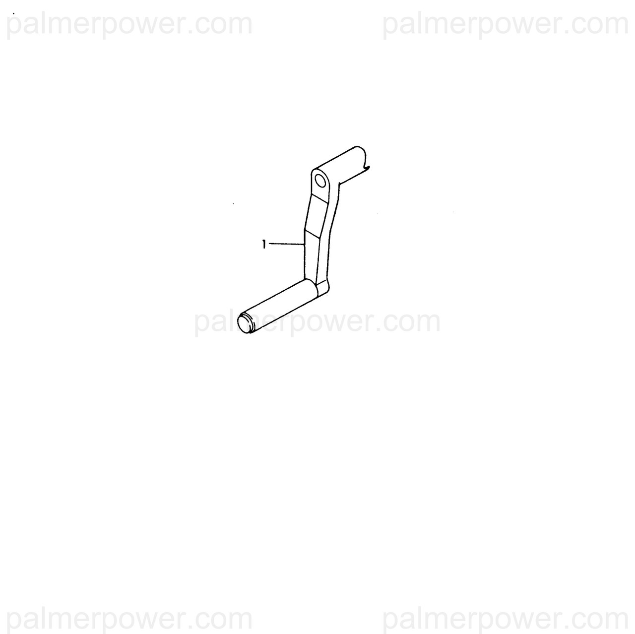 YANMAR 128170-76790 Handle, Starting | PalmerPower