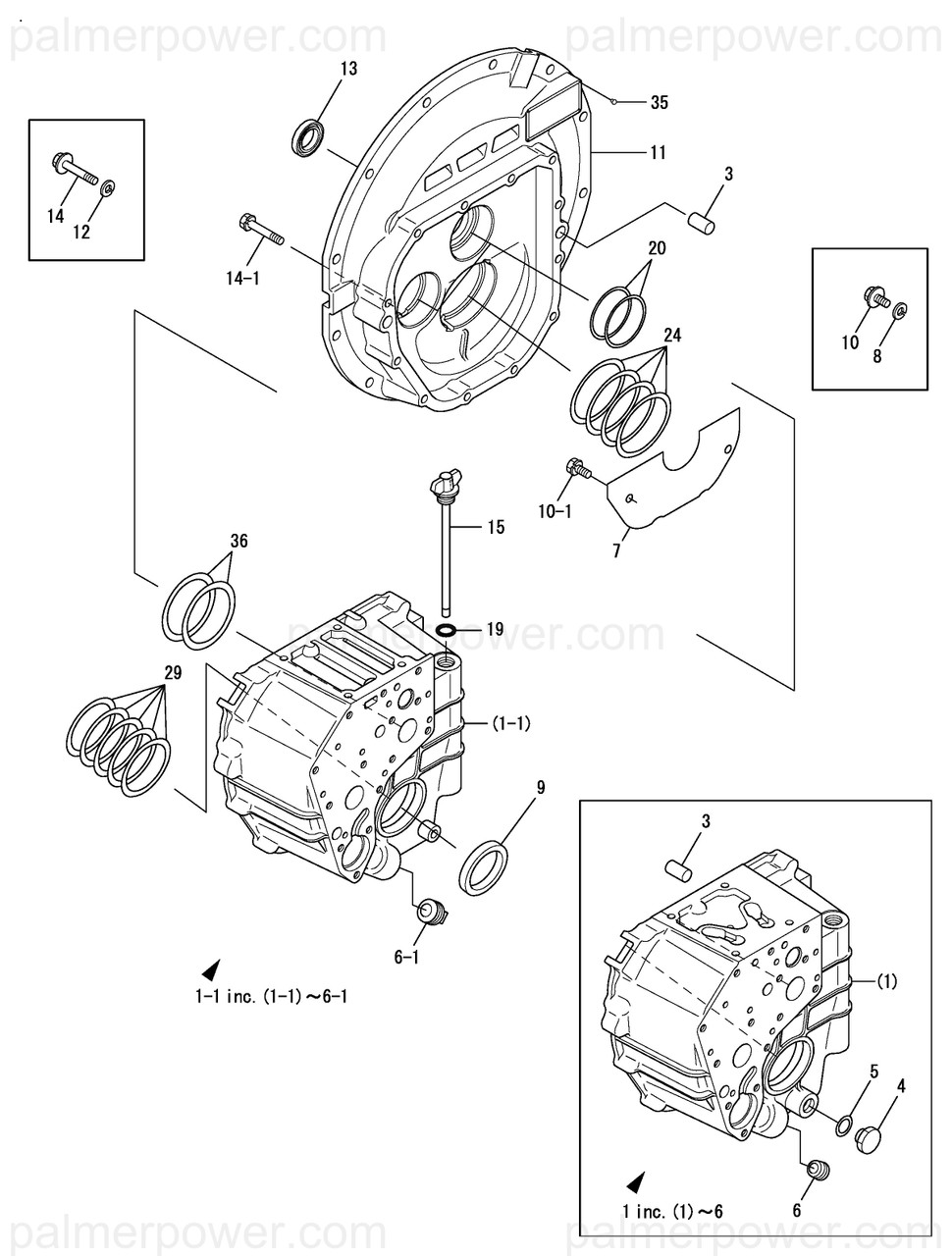 YANMAR 24421-486209 Seal, Oil Tc486209 | PalmerPower