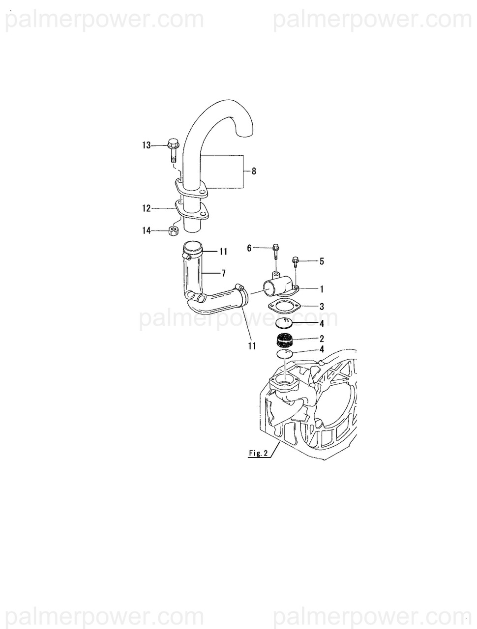 YANMAR 121850-03050 Filter, Breather | PalmerPower