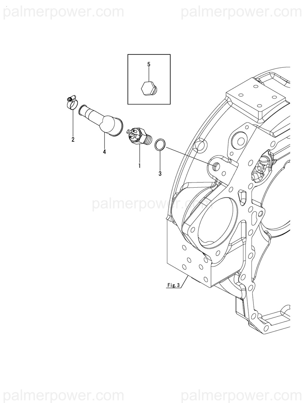 YANMAR 124411-91160 Sensor, Tachometer | PalmerPower