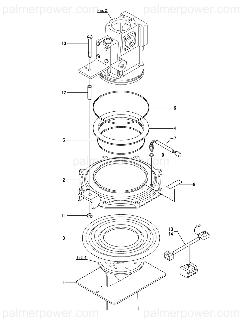 YANMAR 196420-02551 Protector, Rubber | PalmerPower