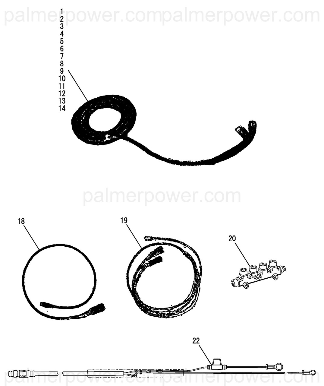 和洋折衷 YANMAR 119578-66610 Ss 119578-66611 | PalmerPower