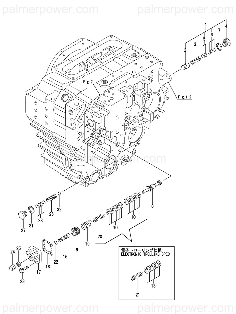 Yanar Spring YANMAR 177017-04540 Spring - Palmer Power