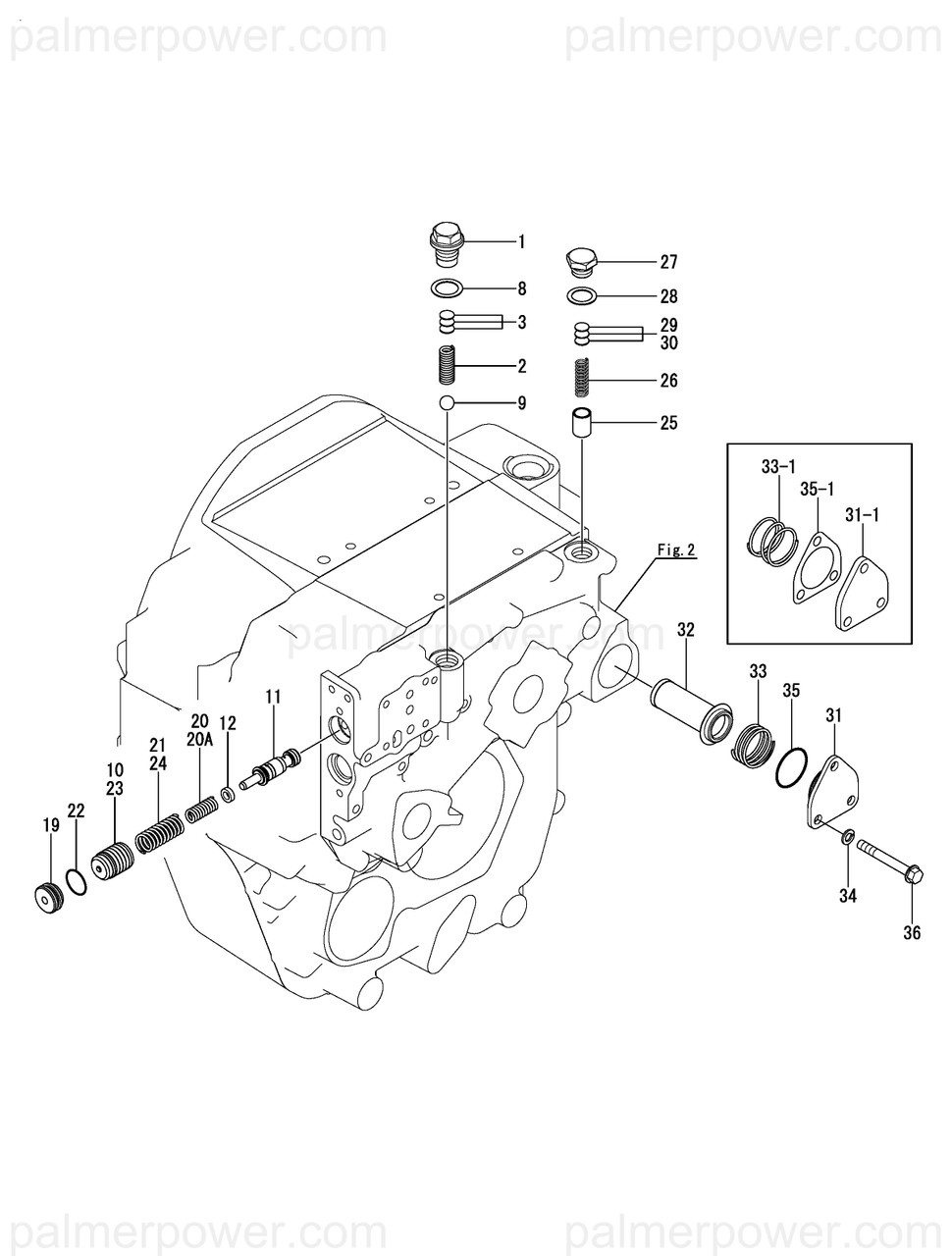 Yanar Spring YANMAR 177566-04261 Spring - Palmer Power