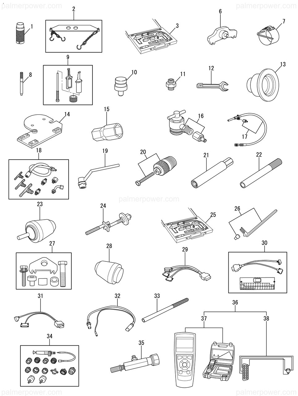 YANMAR 165001-84940 Dorn - Palmer Power