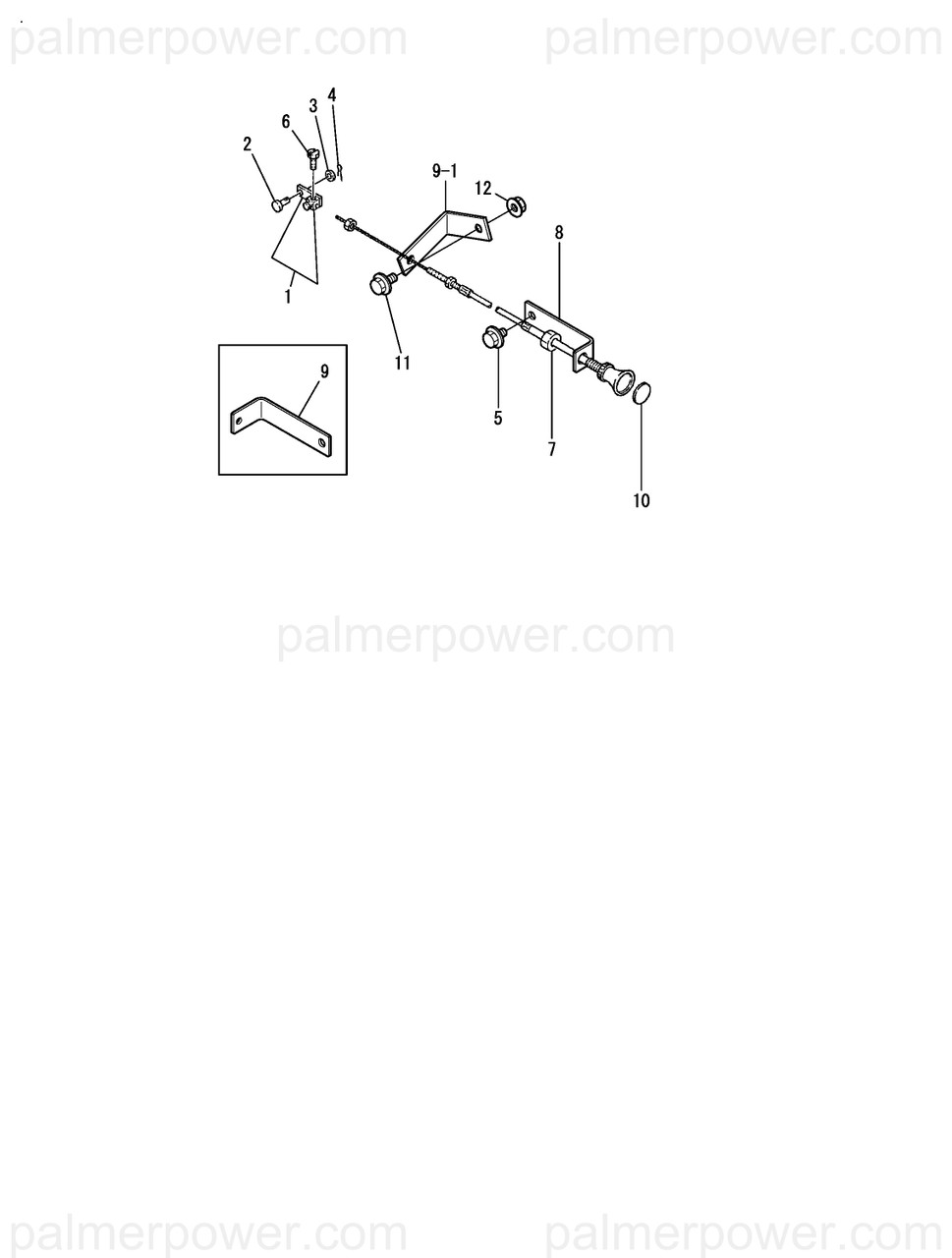 YANMAR 126660-66310 Support - Palmer Power