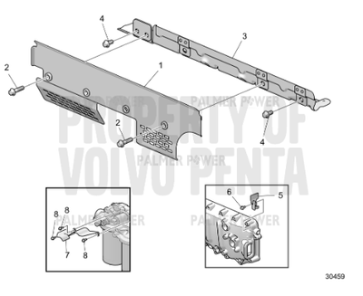 Order VOLVO PENTA 21642788 Heat Shield