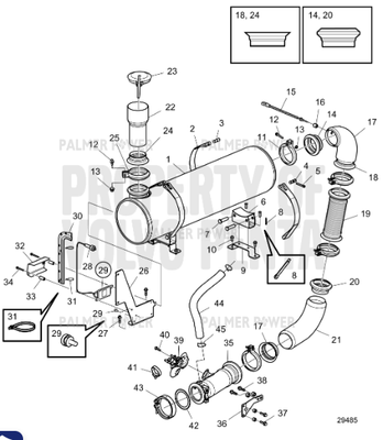 Order VOLVO PENTA 21659349 Rain Cap Order VOLVO PENTA 21659349 Rain Cap