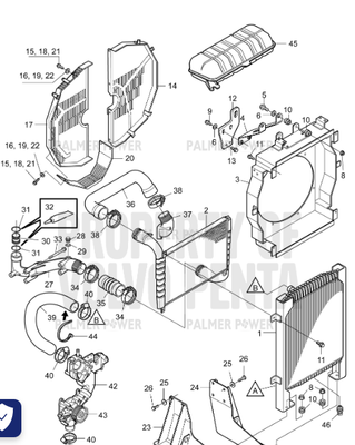Order VOLVO PENTA 21662794 Fan Shroud