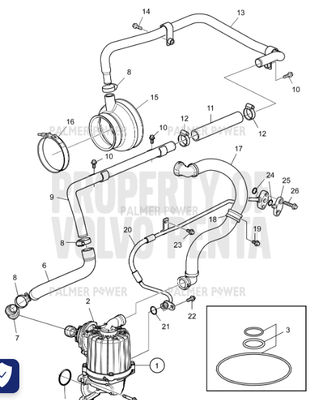 Order VOLVO PENTA 22999842 Separator Order VOLVO PENTA 22999842 Separator