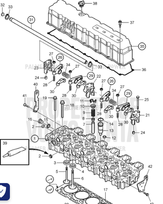 Order VOLVO PENTA 21699096 Hexagon Screw